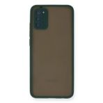 Samsung Galaxy A02S Kılıf Montreal Silikon Kapak - Yeşil-(5796)