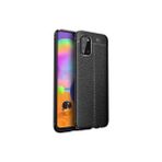Samsung Galaxy A02S Kılıf Uzun Ömürlü ve Dayanıklı Dermiq Premium Esnek Lüks Silikon Kapak - Black