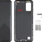 Samsung Galaxy A02s - Sm-A025 Full Kasa Arka Kapak Takim Sıyah - Tamır Setı