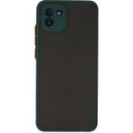 Samsung Galaxy A03 Kılıf Montreal Silikon Kapak - Yeşil - 1 - Renkli