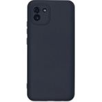 Samsung Galaxy A03 Kılıf Nano Içi Kadife Silikon - Lacivert - 1 - Renkli