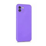 Samsung Galaxy A03 Lila Uyumlu Silikon Kılıf