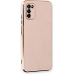 Samsung Galaxy A03S Kılıf Volet Silikon - Pembe - 1 - Renkli