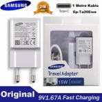 Samsung Galaxy A03s Orijinal Ep-Ta20ebe 15W 2A Hizli Sarj Cihazi Ve Type-C Kablo