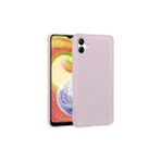 Samsung Galaxy A04 Kılıf Esnek Yapılı Ince Slim Silikon Kapak Ryc/premier - Rose