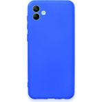 Samsung Galaxy A04 Kılıf First Silikon - Mavi - 1 - Renkli