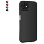 Samsung Galaxy A04 Kılıf Freya Lazer Lens Kamera Çerçeveli Silikon Kapak