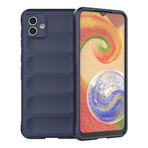 Samsung Galaxy A04 Kılıf Optimum Lens Çerçeveli Silikon Kapak Lacivert