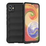 Samsung Galaxy A04 Kılıf Optimum Lens Çerçeveli Silikon Kapak Siyah