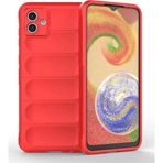 Samsung Galaxy A04 Kılıf Optimum Silikon - Kırmızı-(5796)