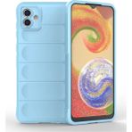 Samsung Galaxy A04 Kılıf Optimum Silikon - Sky Blue - Belirtilmemiş - Altın