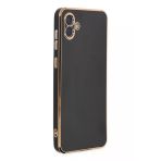 Samsung Galaxy A04 Kılıf Volet Silikon - Siyah-(5796)