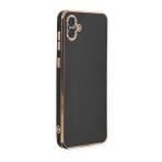 Samsung Galaxy A04 Kılıf Volet Silikon - Siyah