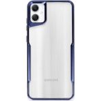 Samsung Galaxy A05 Kılıf Boyi Silikon Kapak - Lacivert - 1 - Renkli
