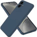 Samsung Galaxy A06 Kılıf First Silikon - Lacivert - 1 - Renkli
