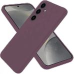 Samsung Galaxy A06 Kılıf First Silikon - Mürdüm - 1 - Renkli