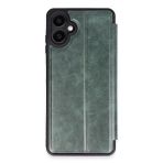 Samsung Galaxy A06 Kılıf Flip Cover - Koyu Yeşil-(5796)