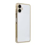 Samsung Galaxy A06 Kılıf Razer Lensli Silikon - Gold