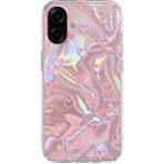 Samsung Galaxy A07 Uyumlu Kılıf Zebana Pink Heart Silikon Kılıf Pembe