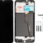Samsung Galaxy A10 - Sm-A105 Uyumlu Lcd Ekran Dokunmatik Servis Orijinali Çıtalı + Tamir Seti