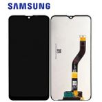 Samsung Galaxy A10s A107 Siyah Servis Çıtasız Dokunmatik Lcd Ekran