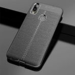 Samsung Galaxy A10s Kılıf Deri Görünümlü Renk Atmayan Dayanaklı Silikon Kapak Niss
