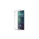 Samsung Galaxy A11 Uyumlu Lüx Şeffaf Silikon Telefon Kılıfı