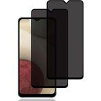 Samsung Galaxy A12 Privacy (Hayalet) Ekran Koruyucu – 2 Adet - 9H Temperli Cam, Yan Görünme Engelleyici, Tam Kaplama