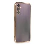Samsung Galaxy A14 4g Kılıf Razer Lensli Silikon - Gold