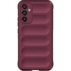 Samsung Galaxy A15 4g Kılıf Optimum Silikon - Bordo - Renkli