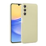 Samsung Galaxy A15 İle Uyumlu Kılıf Premier Silikon Kapak 30971 Gold