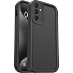 Samsung Galaxy A16 Kılıf Kamera Korumalı Yumuşak Dokulu Darbe Emici Siyah Silikon Kapak