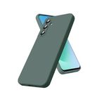 Samsung Galaxy A17 Uyumlu First Serisi Silikon Kılıf - Koyu Yeşil