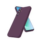 Samsung Galaxy A17 Uyumlu First Serisi Silikon Kılıf - Mürdüm
