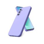 Samsung Galaxy A17 Uyumlu Nano İçi Kadife Silikon Kılıf Lila
