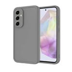 Samsung Galaxy A17 Uyumlu Viera Silikon Kılıf Gri