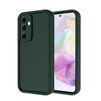 Samsung Galaxy A17 Uyumlu Viera Silikon Kılıf Koyu Yeşil