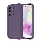 Samsung Galaxy A17 Uyumlu Viera Silikon Kılıf Mürdüm