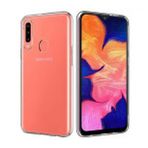 Samsung Galaxy A20S 2.0 MM Korumalı Silikon Kılıf Şeffaf