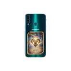 Samsung Galaxy A20S ile Uyumlu Burç Kartları Koç Tasarımlı Şeffaf Silikon Kılıf