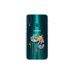 Samsung Galaxy A20S ile Uyumlu Splash Bukalemun Tasarımlı Şeffaf Silikon Kılıf