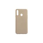 Samsung Galaxy A20s Kılıf Esnek Yapılı İnce Slim Silikon Kapak Ryc/premier Gold
