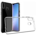 Samsung Galaxy A20s Kılıf Şeffaf Fit Silikon Rubber Arka Kapak
