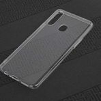 Samsung Galaxy A20s Kilif Seffaf Super Silikon Kapak