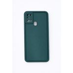 Samsung Galaxy A21 Uyumlu Kamera Çıkıntılı Mat Silikon Telefon Kılıfı