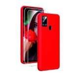 Samsung Galaxy A21s Kılıf Kamera Korumalı Silikon Rubber Arka Kapak