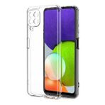Samsung Galaxy A22 2.0 MM Korumalı Şeffaf Silikon Kılıf