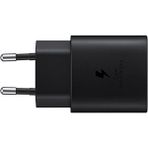 Samsung Galaxy A22 25w Siyah Type-C Fast Şarj Adaptörü
