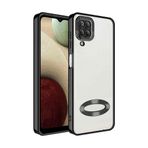 Samsung Galaxy A22 Kılıf Hole Lazer Silikon Kapak Siyah