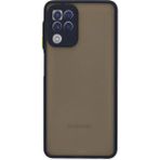 Samsung Galaxy A22 Kılıf Montreal Silikon Kapak - Lacivert - 1 - Renkli